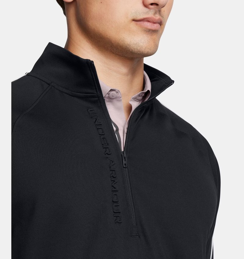 Under Armour Storm Midlayer 1/2 Zip heren sweater, zwart/wit