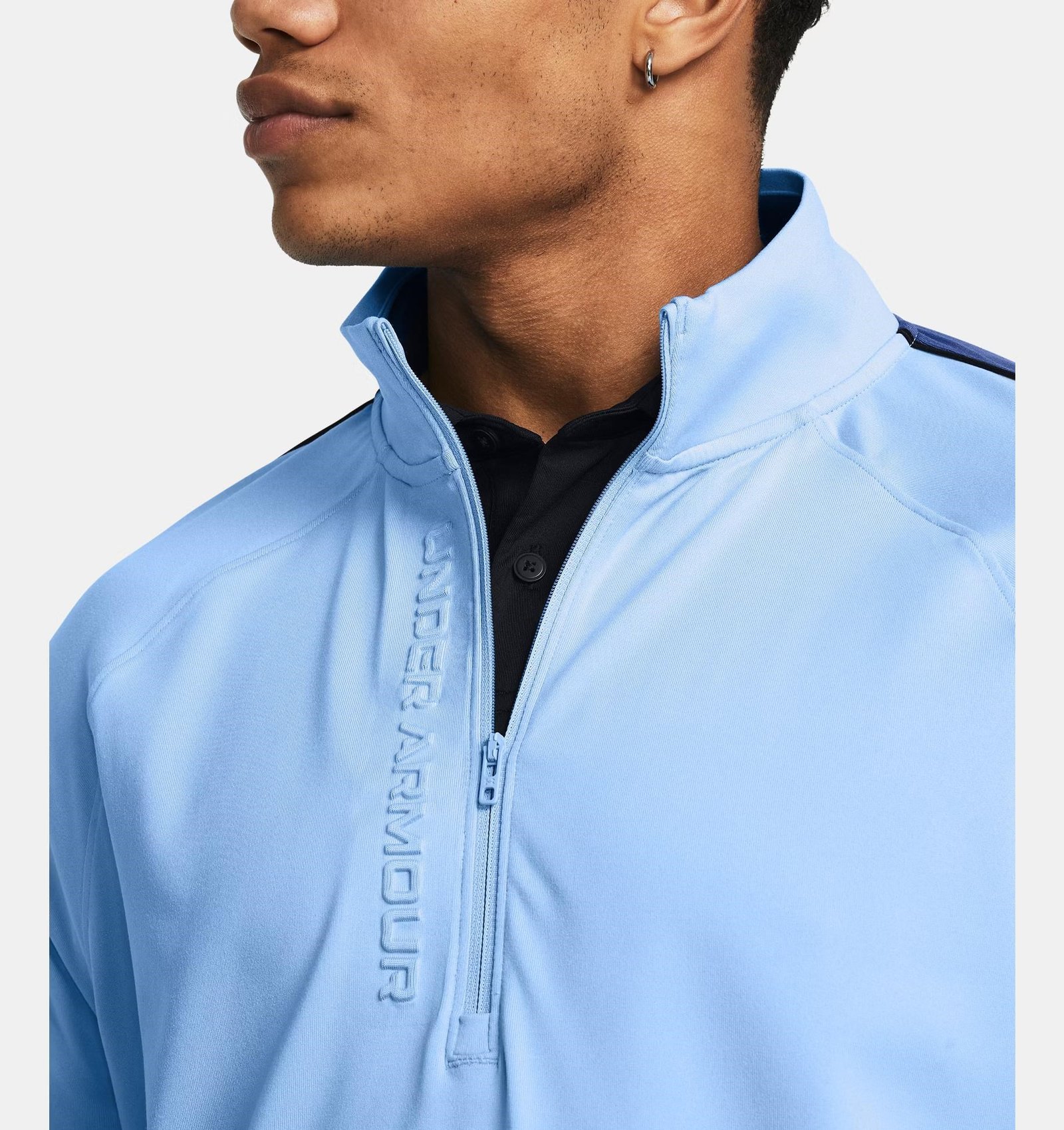 Under Armour Storm Midlayer 1/2 Zip heren sweater, horizon blue/tech blue