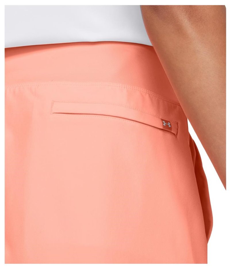 Under Armour Empower dames skort 2024, flare orange/halo gray