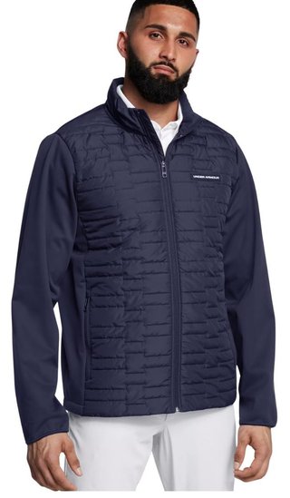 Under Armour Drive Pro Insulated heren jack, midnight navy/metallic silver