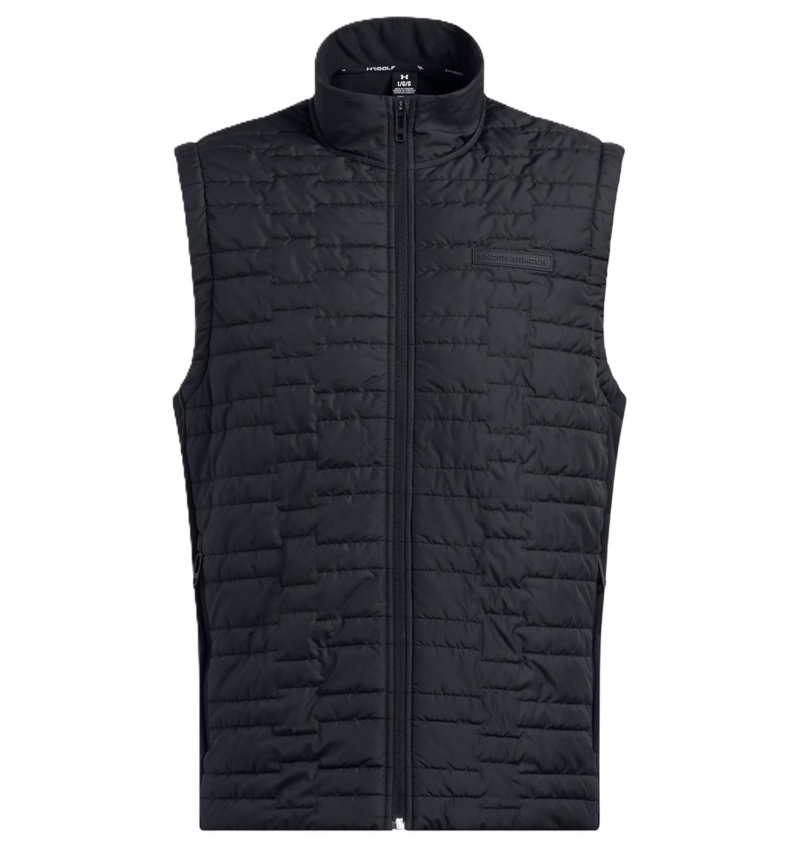 Under Armour Drive Pro Insulated heren vest, zwart/metallic silver