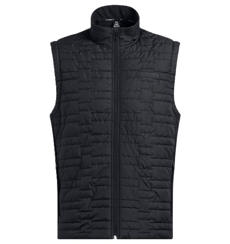 Under Armour Drive Pro Insulated heren vest, zwart/metallic silver