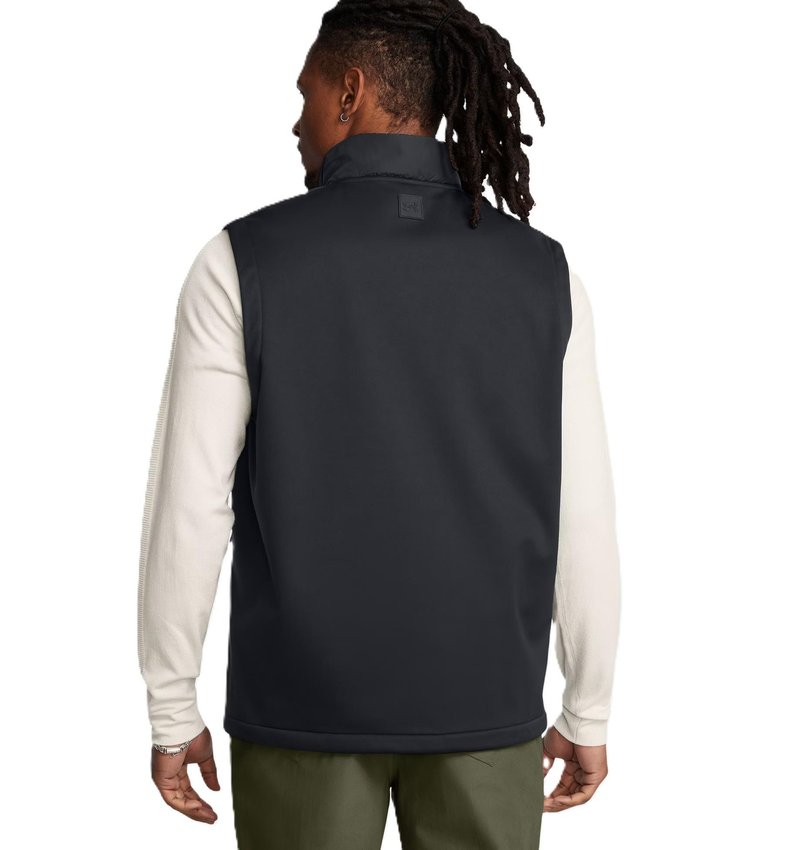 Under Armour Drive Pro Insulated heren vest, zwart/metallic silver