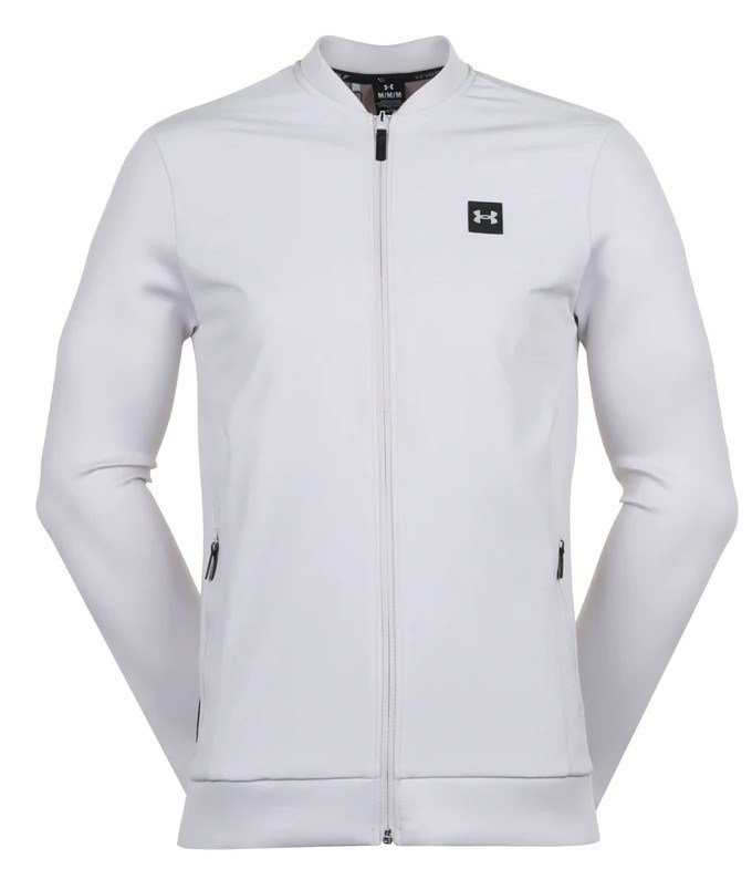 Under Armour Drive Pro Storm heren hybride jack, gray matter/metallic silver