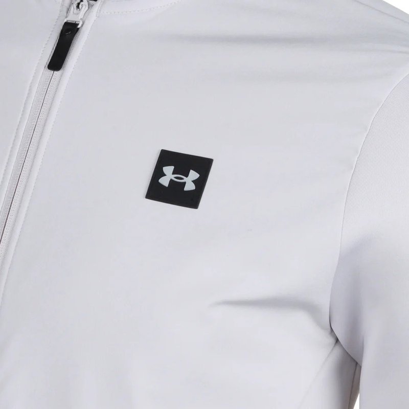 Under Armour Drive Pro Storm heren hybride jack, gray matter/metallic silver