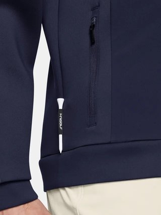 Under Armour Drive Pro Storm heren hybride jack, midnight navy/metallic silver