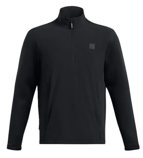 Under Armour Drive Pro Storm Hybrid 1/2-Zip heren sweater, zwart