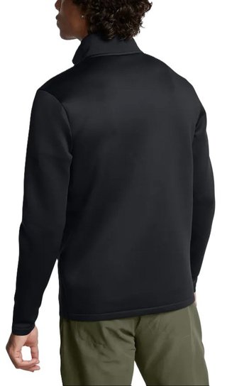 Under Armour Drive Pro Storm Hybrid 1/2-Zip heren sweater, zwart