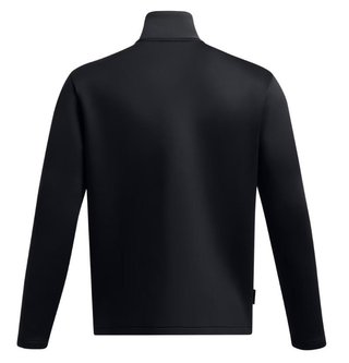 Under Armour Drive Pro Storm Hybrid 1/2-Zip heren sweater, antraciet/zwart/metallic zilver