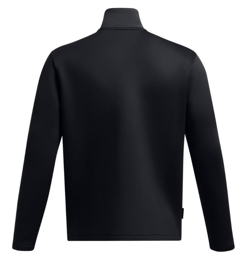 Under Armour Drive Pro Storm Hybrid 1/2-Zip heren sweater, antraciet/zwart/metallic zilver