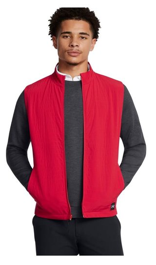 Under Armour Drive Pro Storm heren vest, rood