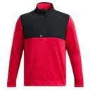 Under Armour Drive Storm SweaterFleece heren sweatshirt, rood/zwart