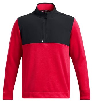 Under Armour Drive Storm SweaterFleece heren sweatshirt, rood/zwart