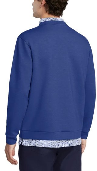 Under Armour Drive Midlayer Crew heren sweatshirt, blauw