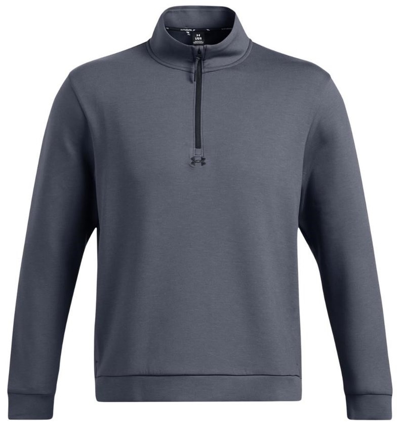 Under Armour Drive heren pullover, downpour gray/gravel/black