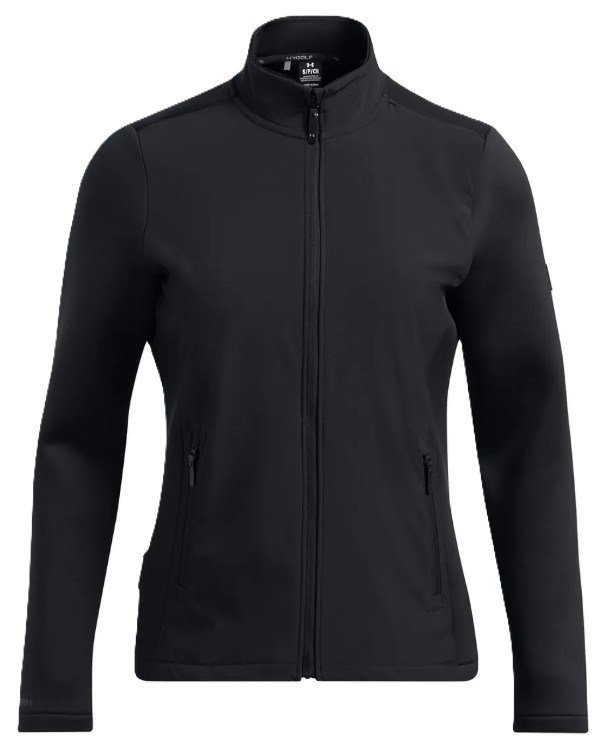 Under Armour Drive Pro Storm Hybrid full zip dames jack, zwart