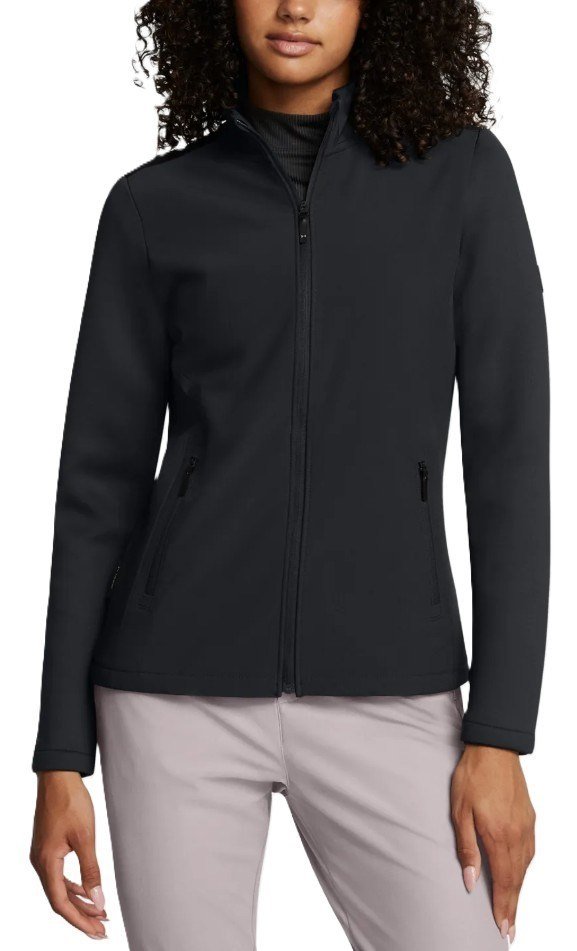 Under Armour Drive Pro Storm Hybrid full zip dames jack, zwart
