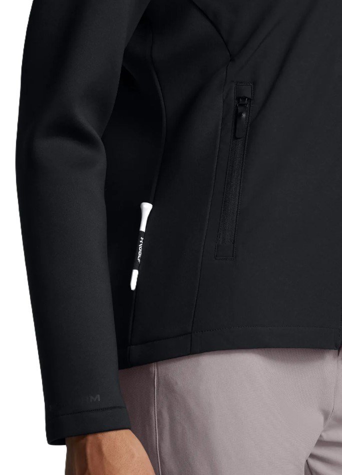 Under Armour Drive Pro Storm Hybrid full zip dames jack, zwart