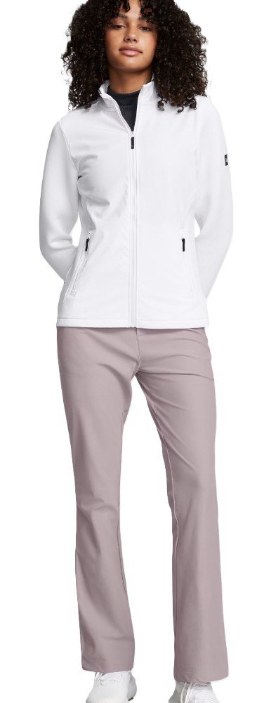 Under Armour Drive Pro Storm Hybrid full zip dames jack, wit