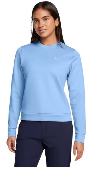Under Armour Drive Midlayer Crew dames sweatshirt, nimbus blue
