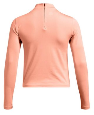 Under Armour Drive Long Sleeve Mock dames t-shirt, flare orange