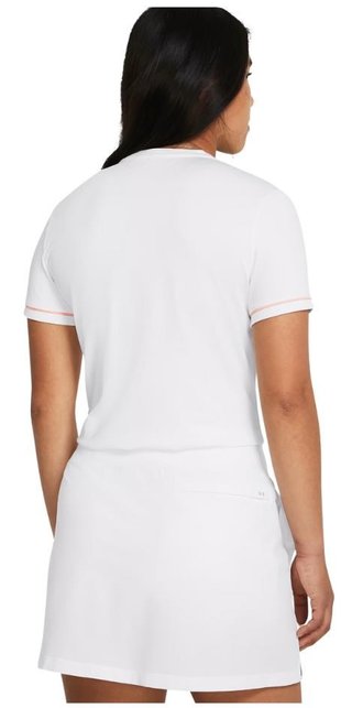 Under Armour Playoff 3.0 Novelty dames polo, wit/flarer orange