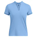 Under Armour Playoff 3.0 Novelty dames polo, horizon blue/midnight navy