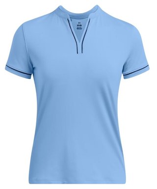 Under Armour Playoff 3.0 Novelty dames polo, horizon blue/midnight navy