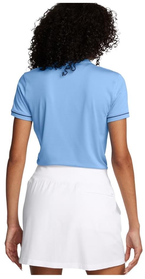 Under Armour Playoff 3.0 Novelty dames polo, horizon blue/midnight navy