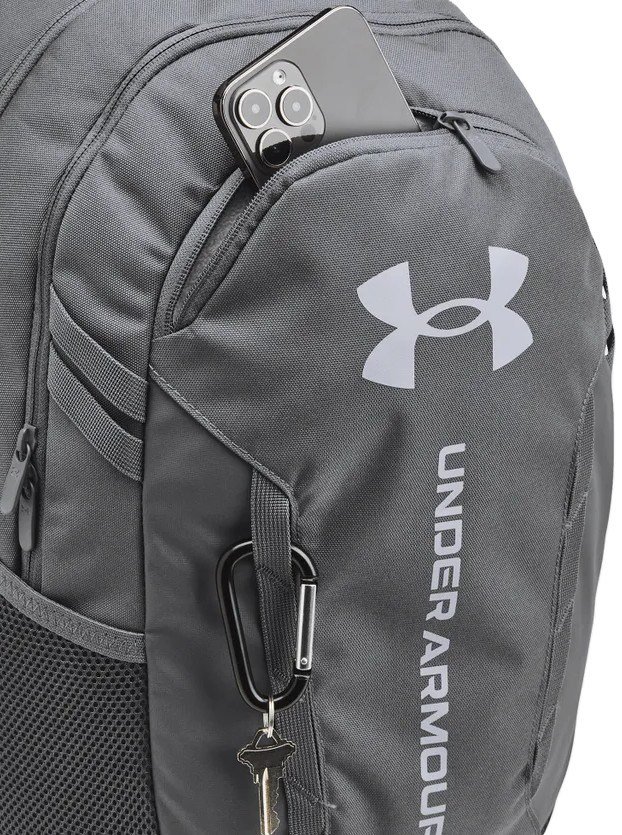 Under Armour Hustle 6.0 Backpack unisex, grijs