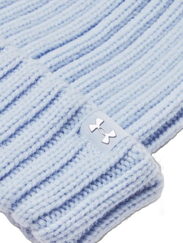 Under Armour Halftime Pom Beanie dames wintermuts, blauw