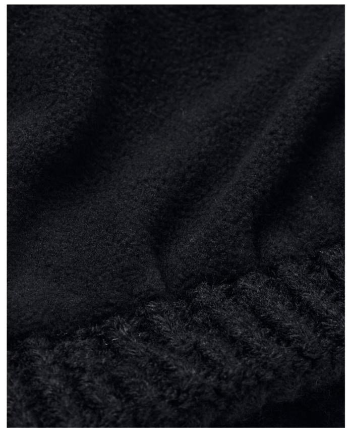 Under Armour Halftime Cable Knit dames beanie, zwart