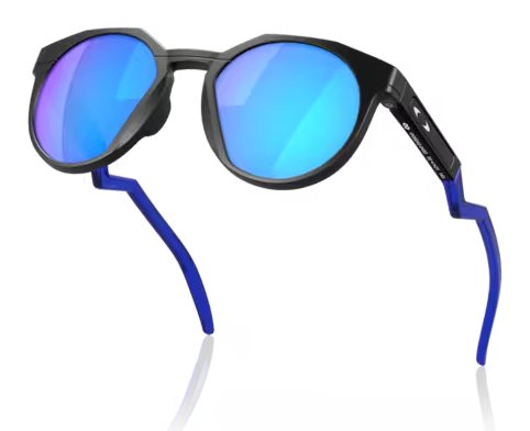 Oakley HSTN zonnebril, mat zwart PRIZM saffier gepolariseerd