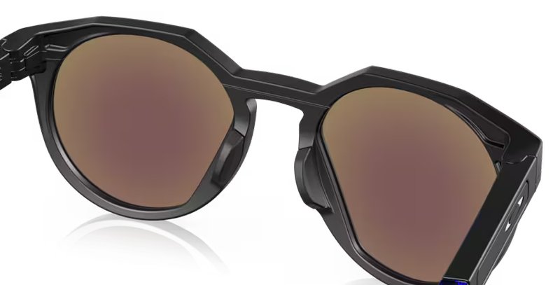 Oakley HSTN zonnebril, mat zwart PRIZM saffier gepolariseerd