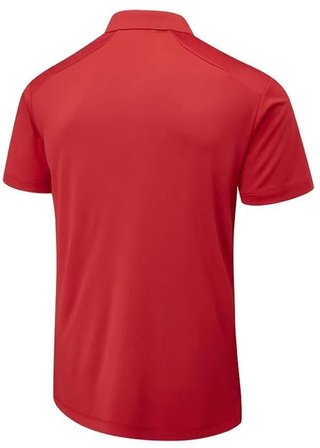 PING Lindum heren polo, rich red