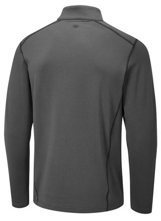 PING Edwin Half Zip heren sweater, asphalt