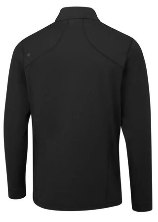 PING Latham Half Zip heren midlayer, zwart