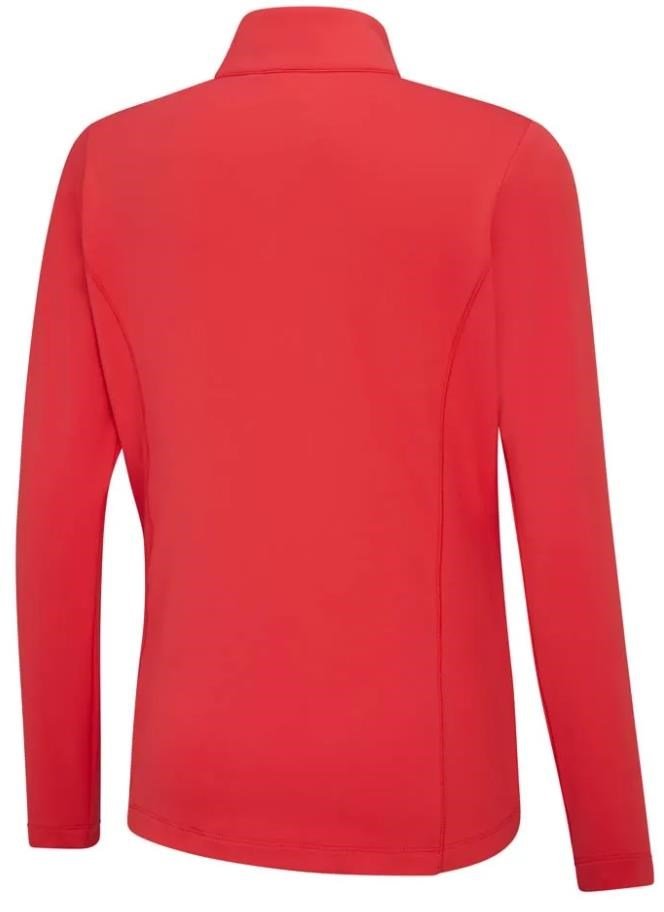 PING Aveline Half Zip dames sweater, cayenne
