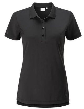 PING Sedona dames polo, zwart