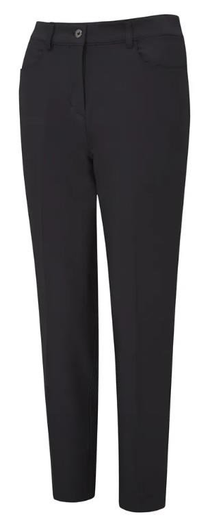 PING Vic Tapered dames broek, zwart