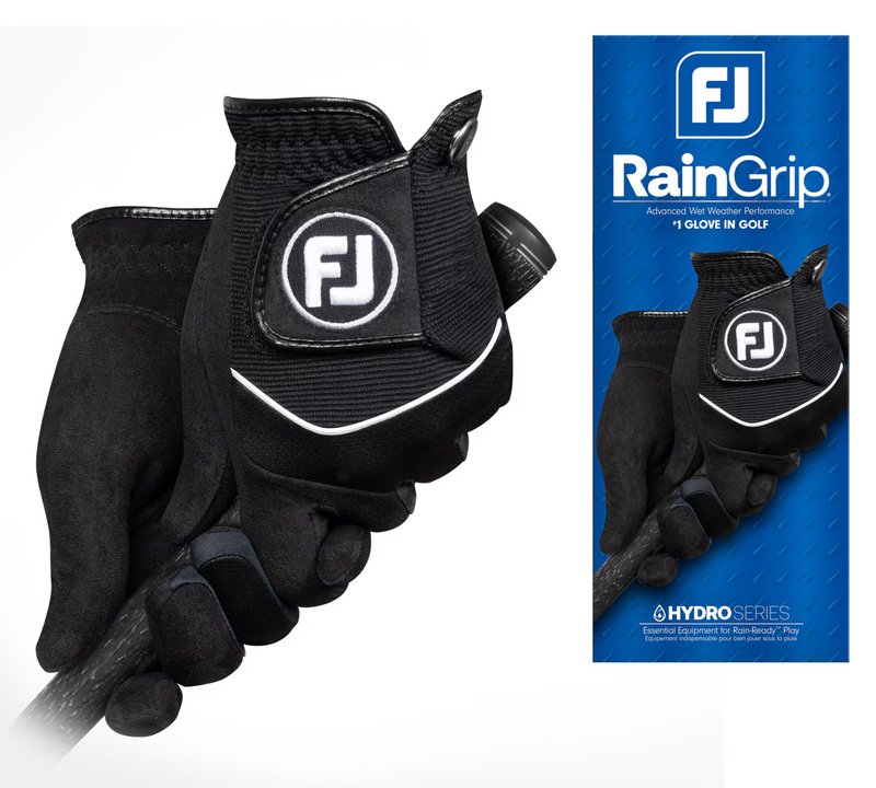 FootJoy RainGrip dames handschoen (1 paar), zwart
