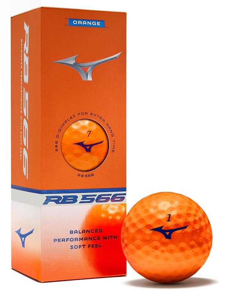 Mizuno RB 566 golfballen, oranje