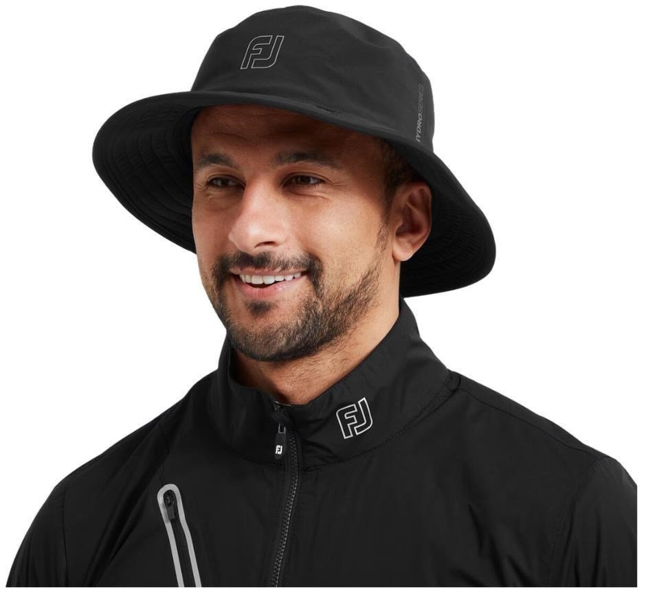 FootJoy HydroSeries bucket hat, zwart