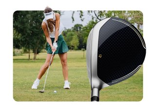 TaylorMade Kalea Gold dames fairway hout