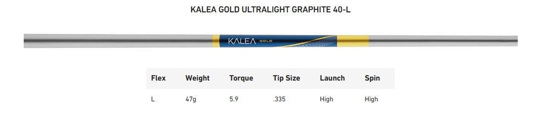TaylorMade Kalea Gold Rescue dames hybrid