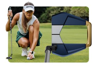 TaylorMade Kalea Gold Spider S dames putter