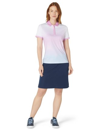 Callaway Chev Gradient Short Sleeve dames polo, brilliant white