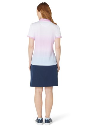 Callaway Chev Gradient Short Sleeve dames polo, brilliant white