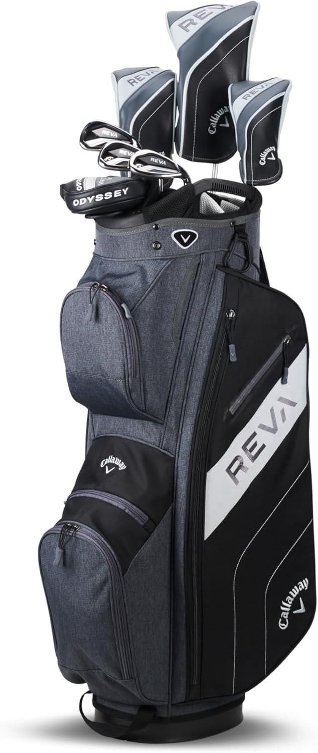 Callaway Reva 8PC Black dames golfset, grafiet