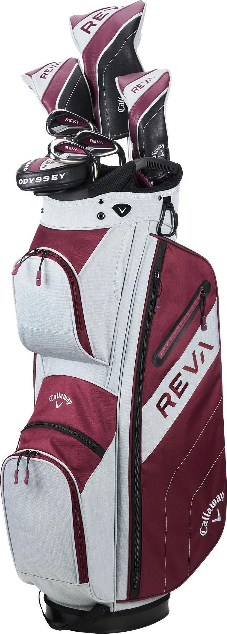 Callaway Reva 8PC Eggplant dames golfset, grafiet